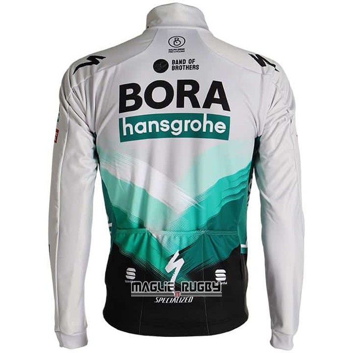 Maglia Bora-Hansgrone Manica Lunga 2021 Bianco - Clicca l'immagine per chiudere